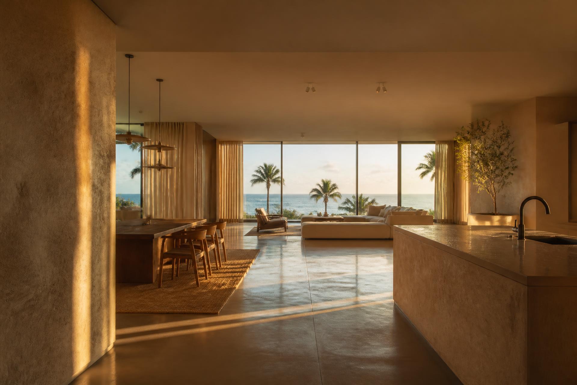 Luxury Miami interior with premium painting by 1D5 Services Corp.